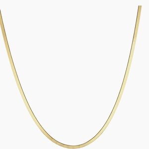 Herringbone Necklace 14kt Gold ***NEW***